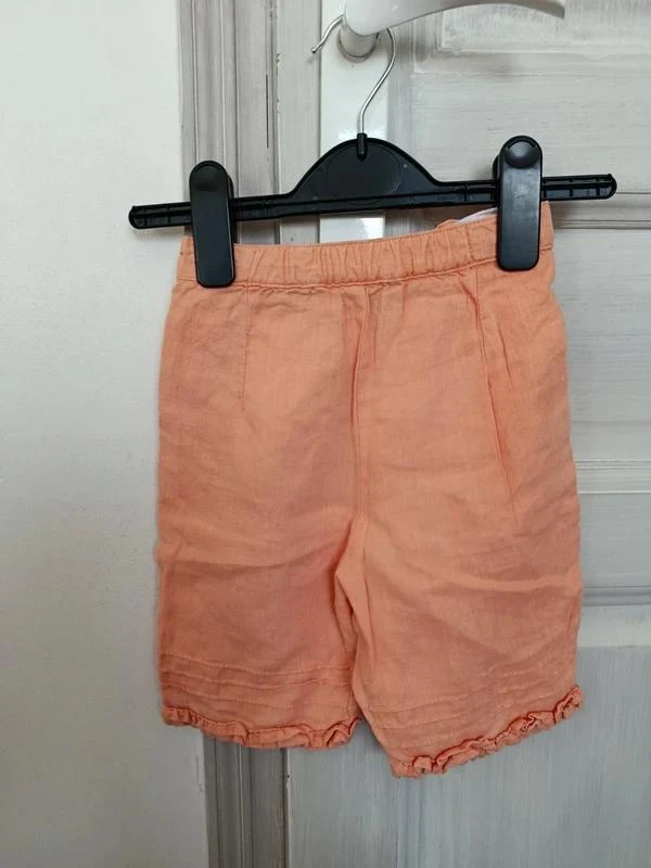 Okaïdi baby girl's cropped pants – photo 4